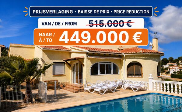 Villa à vendre à Benitachell